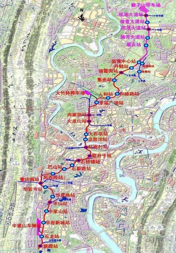 重庆2030轨道最新规划，构建现代化轨道交通网络